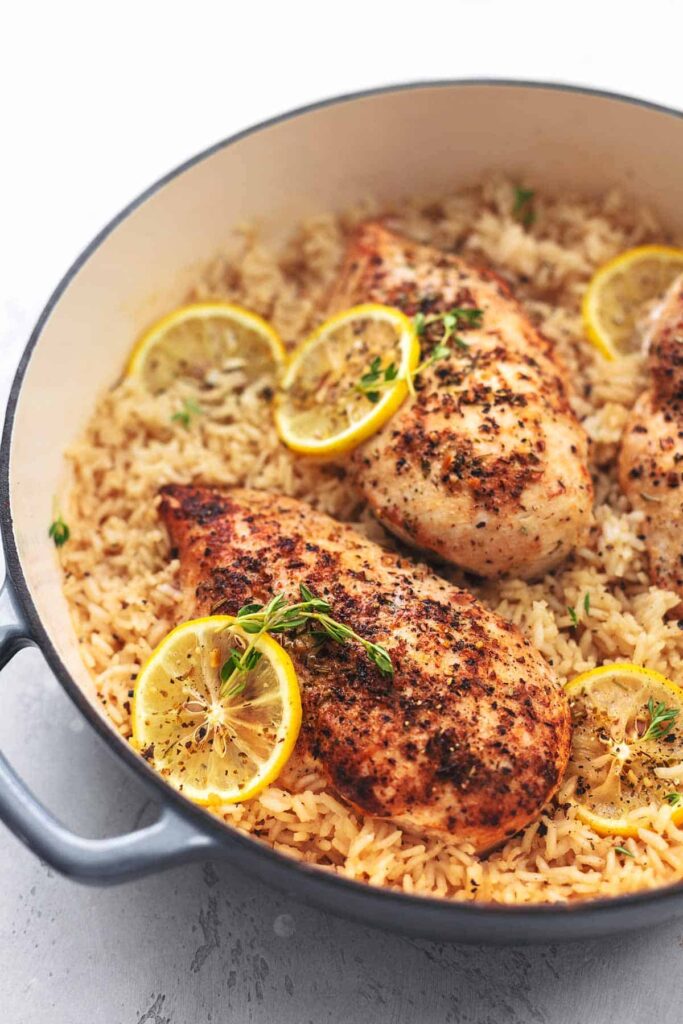 Home one pot lemon herb chicken